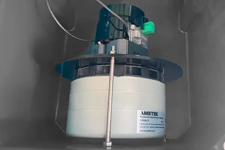 Motor de aspiración AMETEK de la fregadora industrial BHIOR B800
