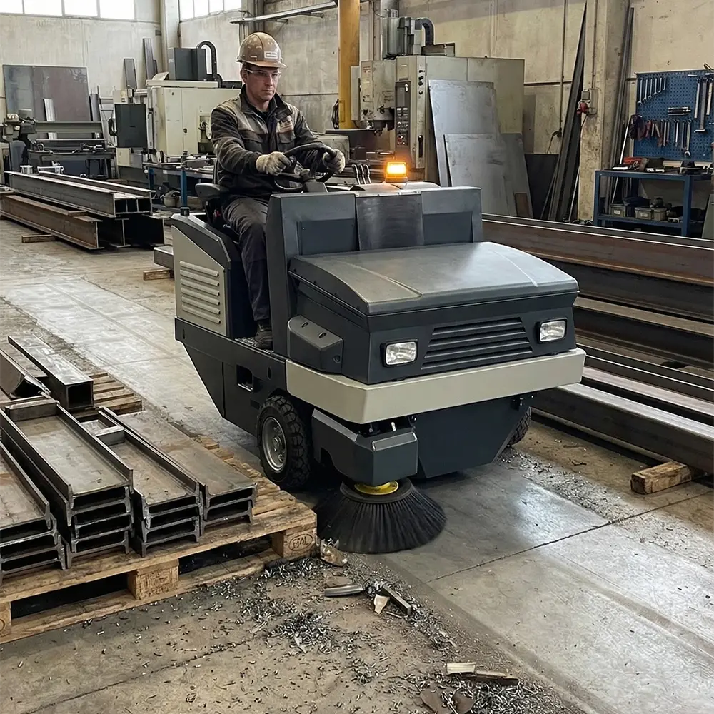 Barredora industrial eléctrica BHIOR BS1600HB