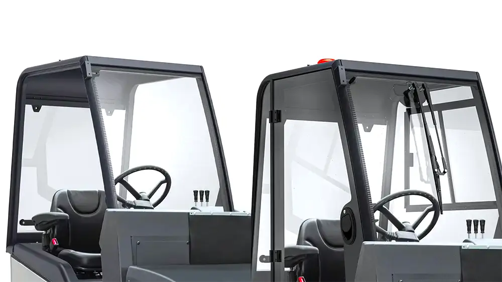 BHIOR BS1600HD equipada con cabina cerrada