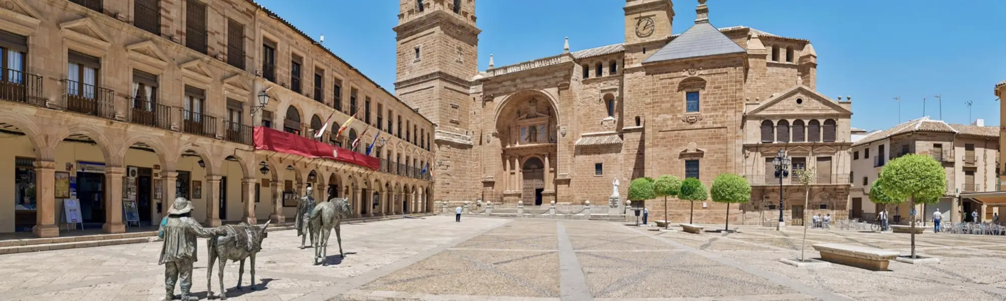 Paisaje ciudad Real. Fregadoras en Ciudad Real.