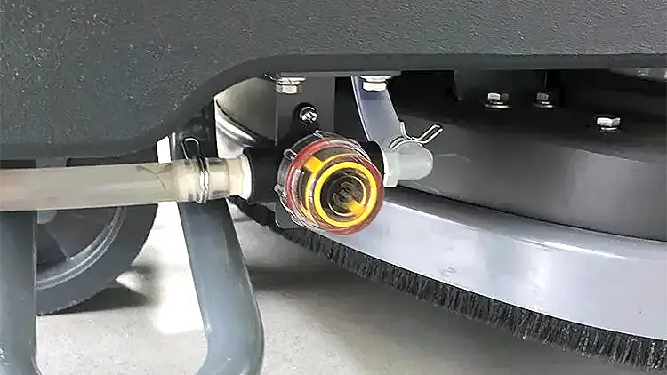 Acceso al filtro metálico del agua limpia de la BHIOR B700