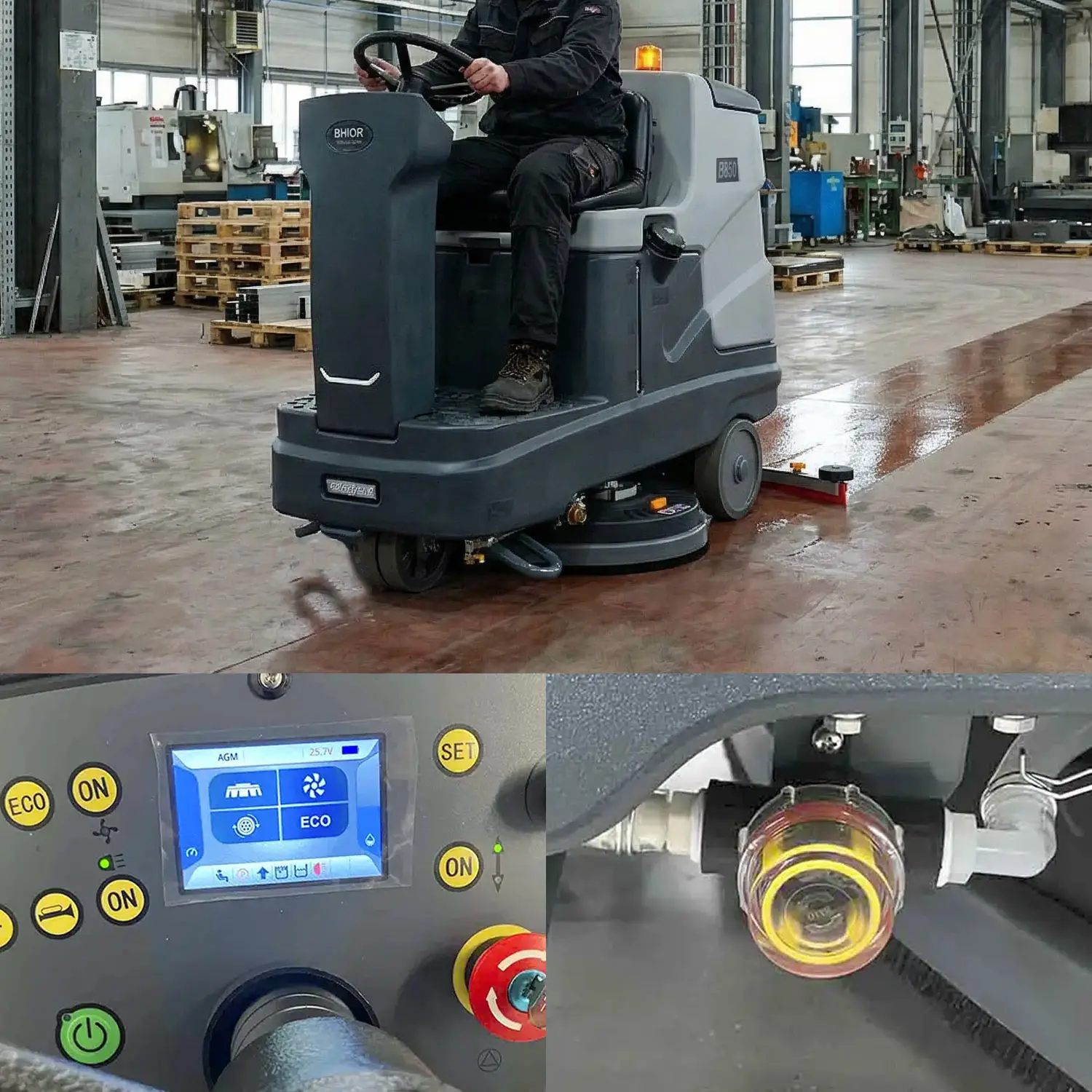 Fregadora industrial BHIOR B850